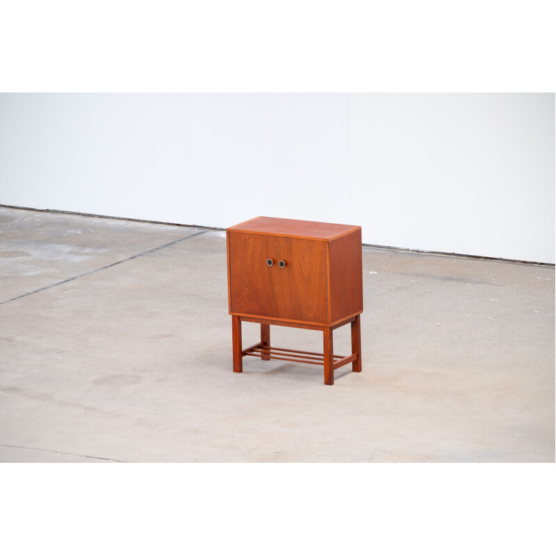 Vintage Vinyl Cabinet Teak & Bakelite