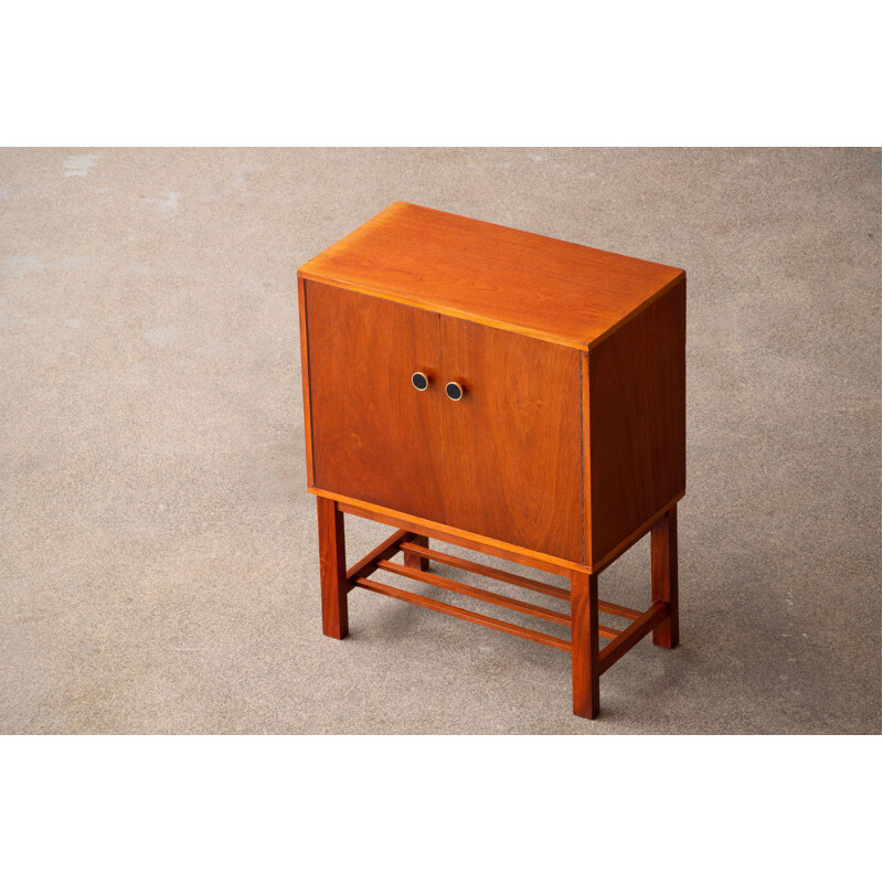 Vintage Vinyl Cabinet Teak & Bakelite