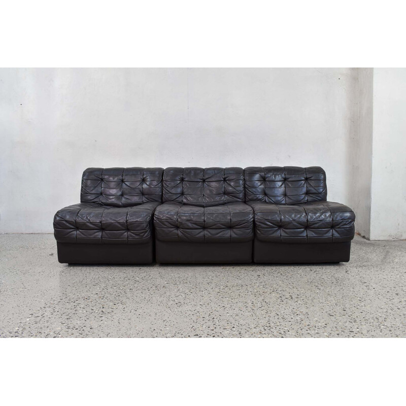 Vintage Modular Patchwork DS11 Sofa by De Sede