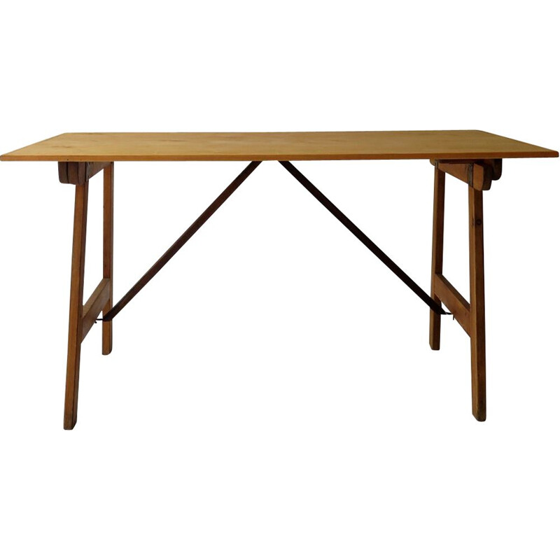 Vintage folding dining table 1950