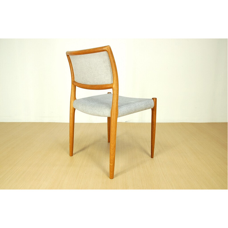 Set of 4 "Model 80" dining chairs, Niels Otto MOLLER - 1968