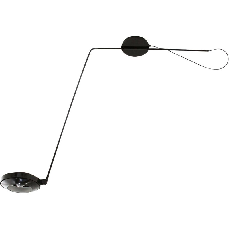 Vintage hanglamp "Elle 55" van Tommaso Cimini voor Lumina 1980
