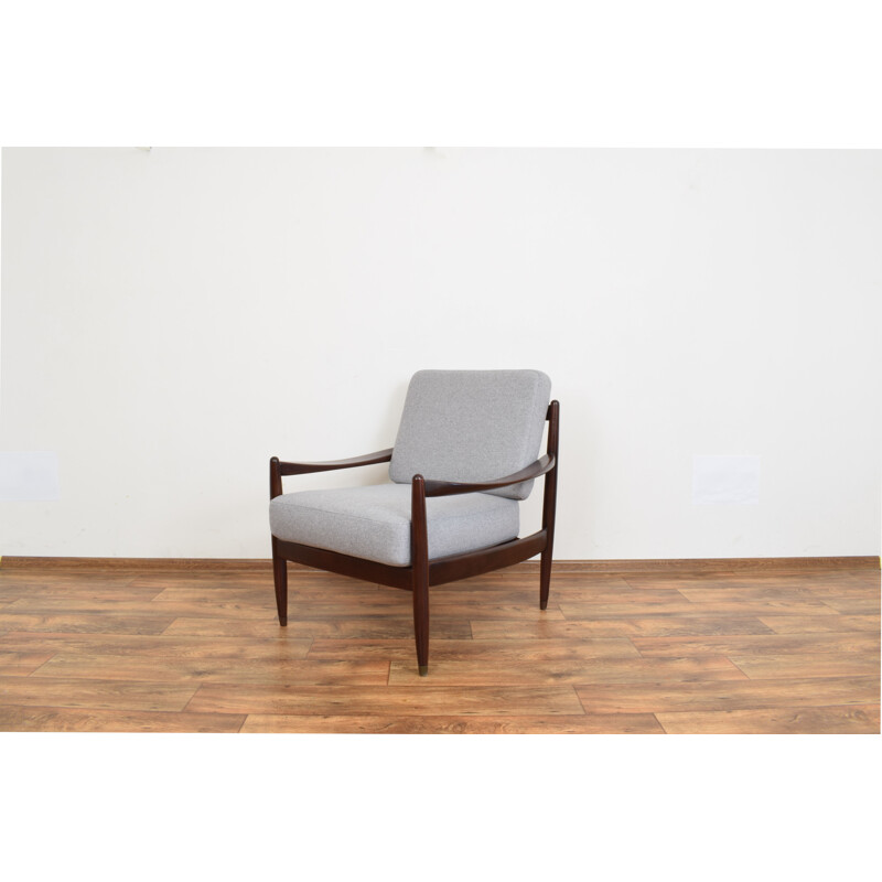 Mid-Century Teak Armchair Danish 1960s