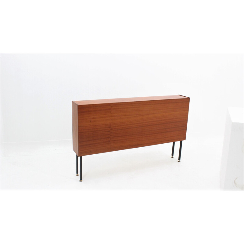 Mid century teak bar cabinet 1950s