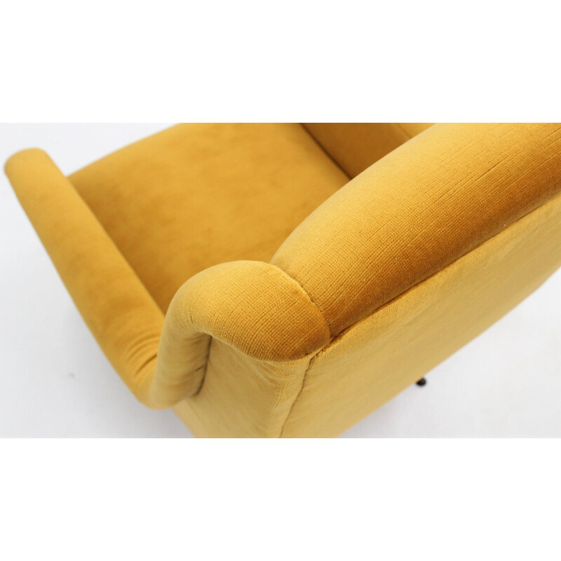 Pair of vintage armchairs ISA Aldo Morbelli 1950s