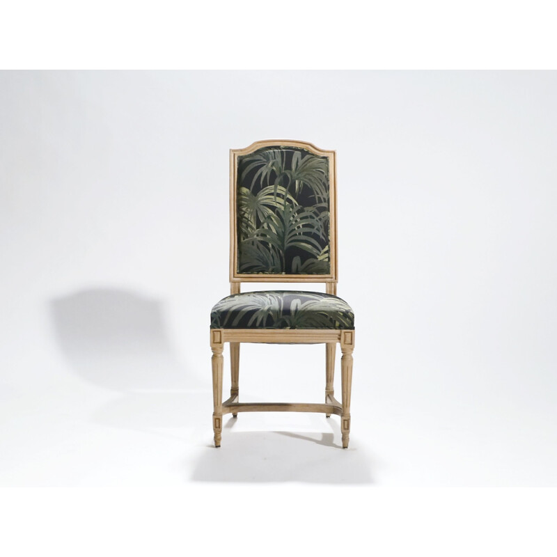 Set aus 4 Vintage-Stühlen Louis XV 1950