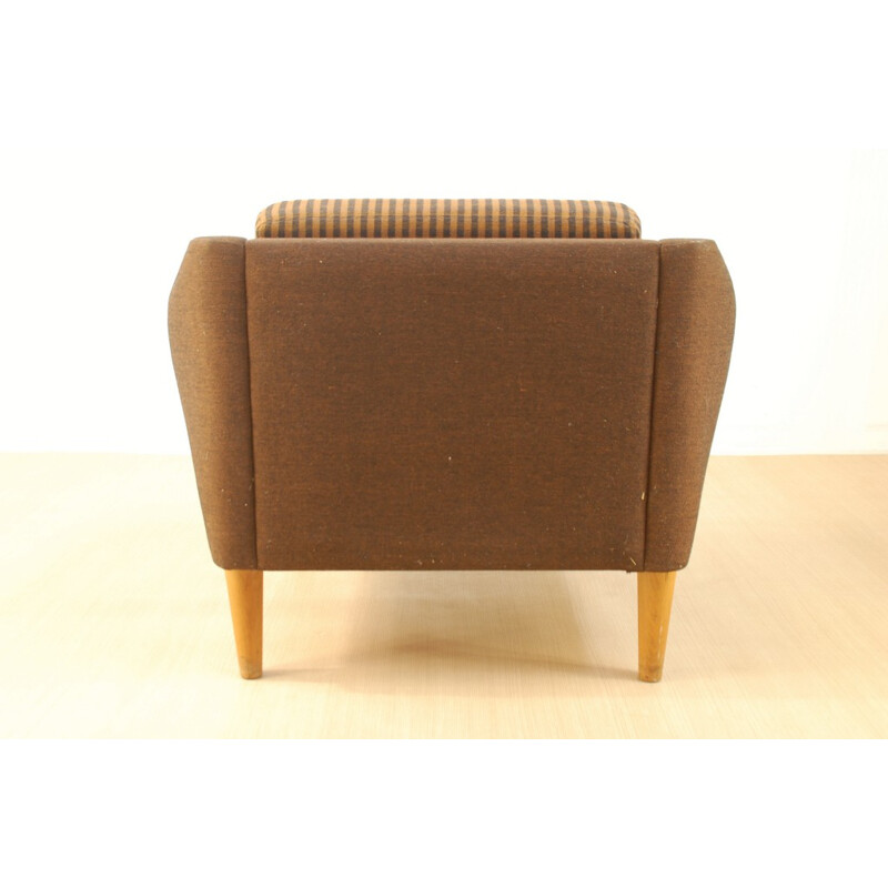 Dux brown lounge chair - 1960s