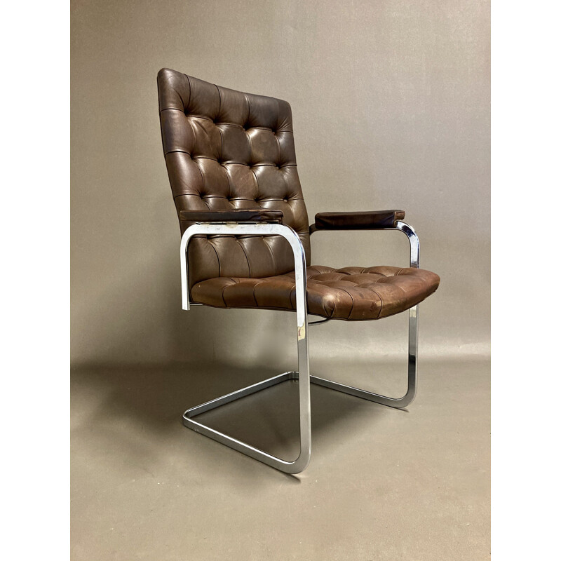 Vintage armchair Robert Haussmann