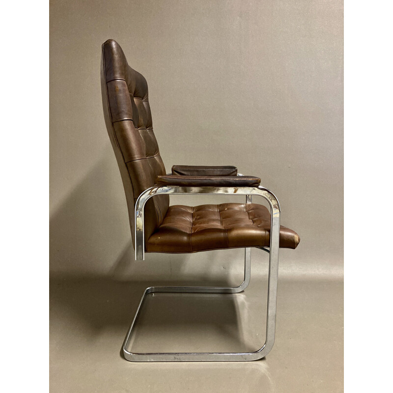 Vintage armchair Robert Haussmann