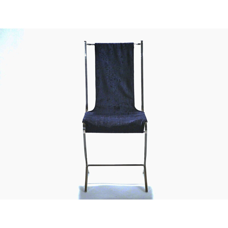 Set van 4 vintage Pierre Cardin stoelen voor Maison Jansen 1970