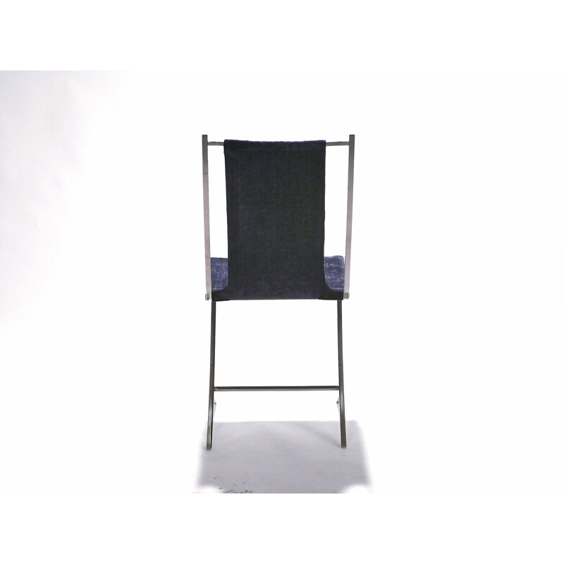 Set of 4 vintage Pierre Cardin chairs for Maison Jansen 1970