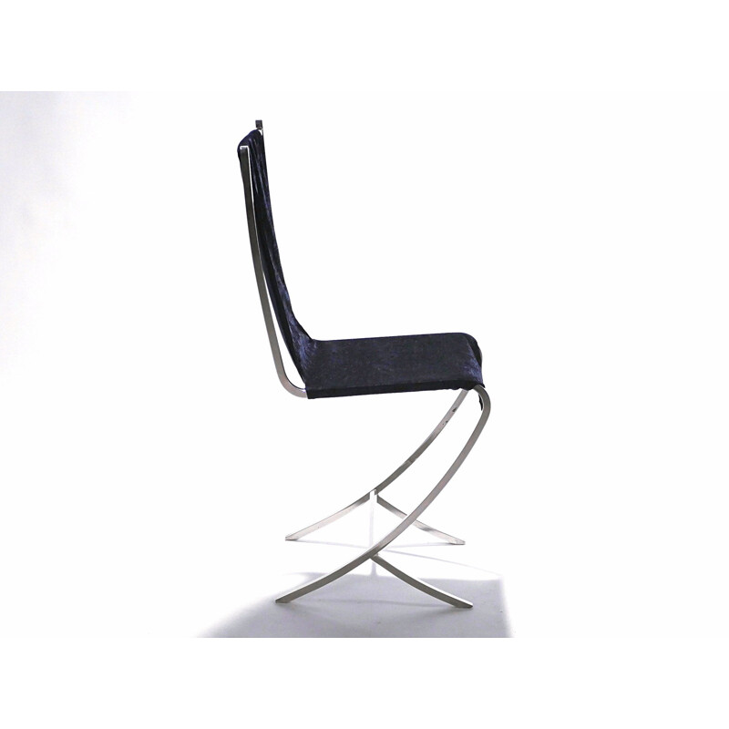 Conjunto de 4 cadeiras Pierre Cardin vintage para a Maison Jansen 1970