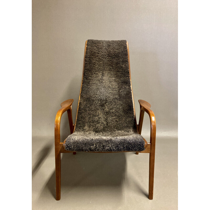 Vintage armchair Yngve Ekstrom scandinavian 1956