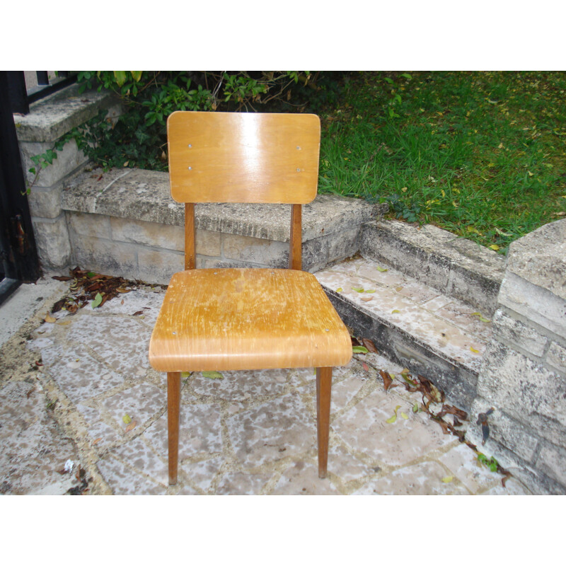 Vintage chair Marcel Gascoin type CD Arhec 1950