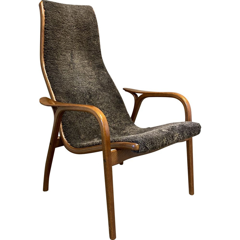 Vintage armchair Yngve Ekstrom scandinavian 1956