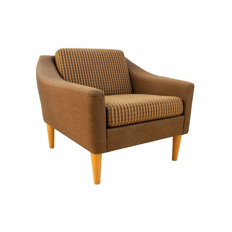 Dux brown lounge chair - 1960s