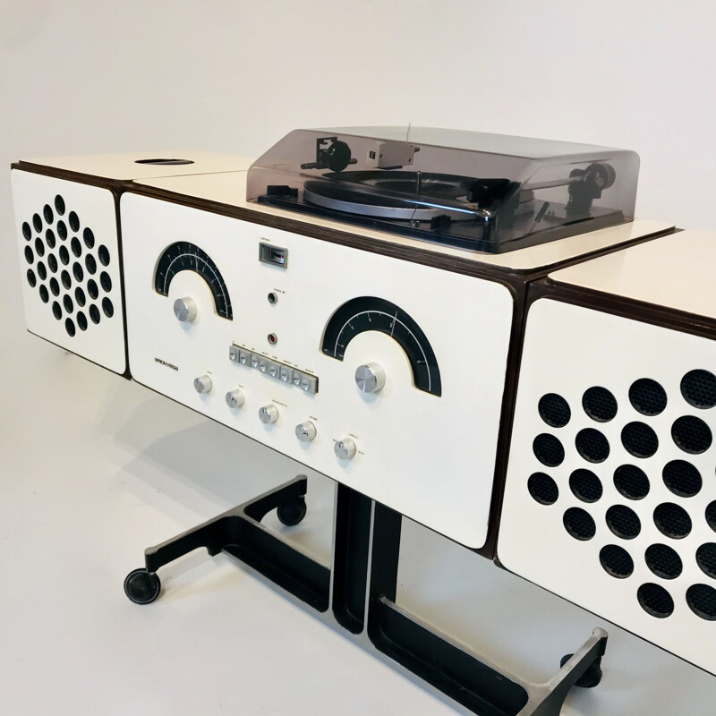 Audio System Vintage  par Pier Giacomo et Achille Castiglioni Italie 1965