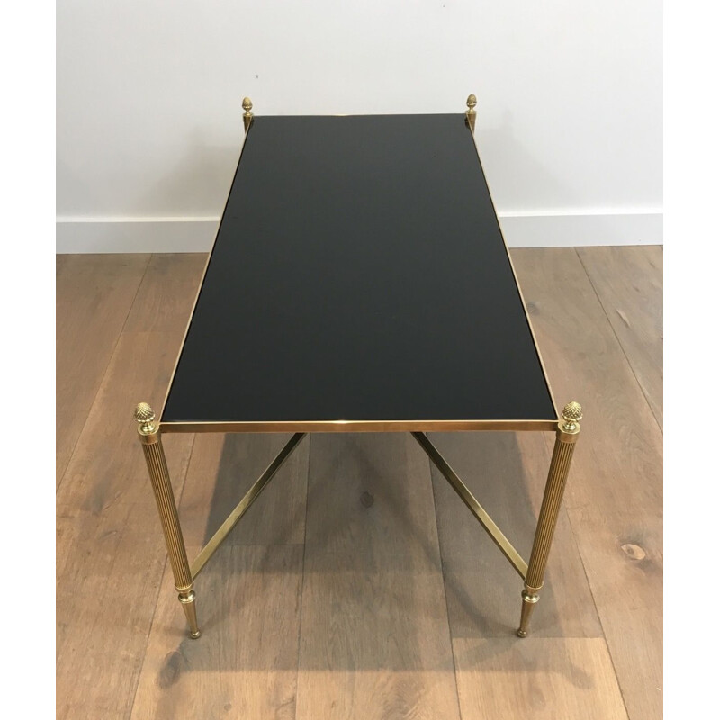 Vintage Brass Low Table Neoclassical 1940