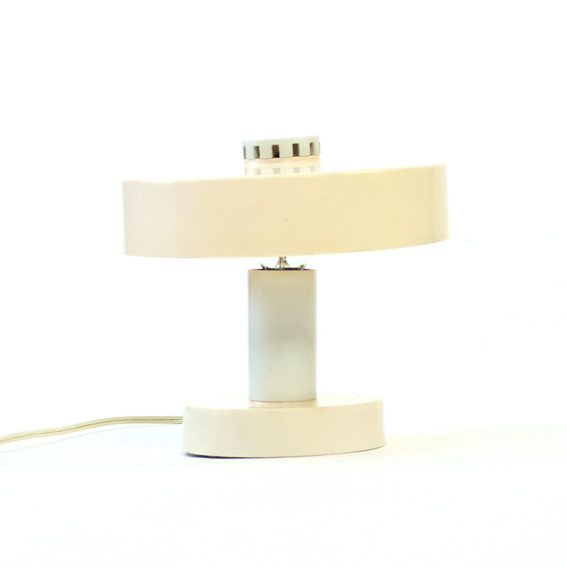 Midcentury Plastic Table Lamp, Czechoslovakia 1960s