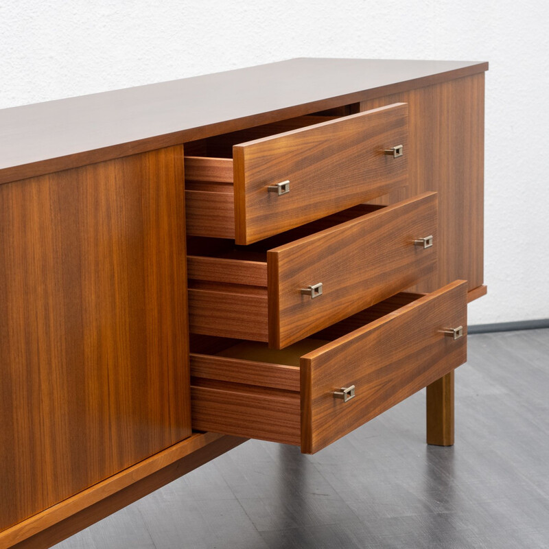 Large vintage sideboard, walnut 1960s