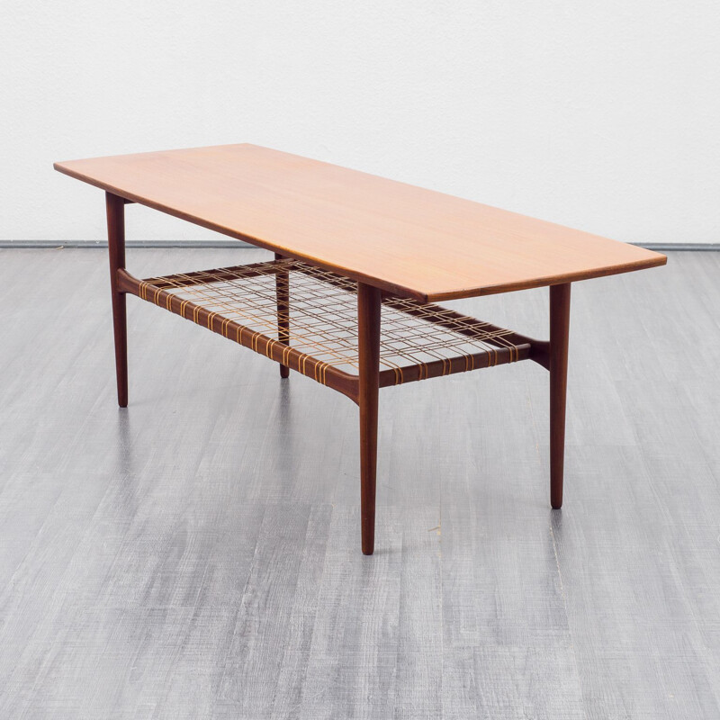 Mid Century teak coffee table, Ilse Möbel 1950s