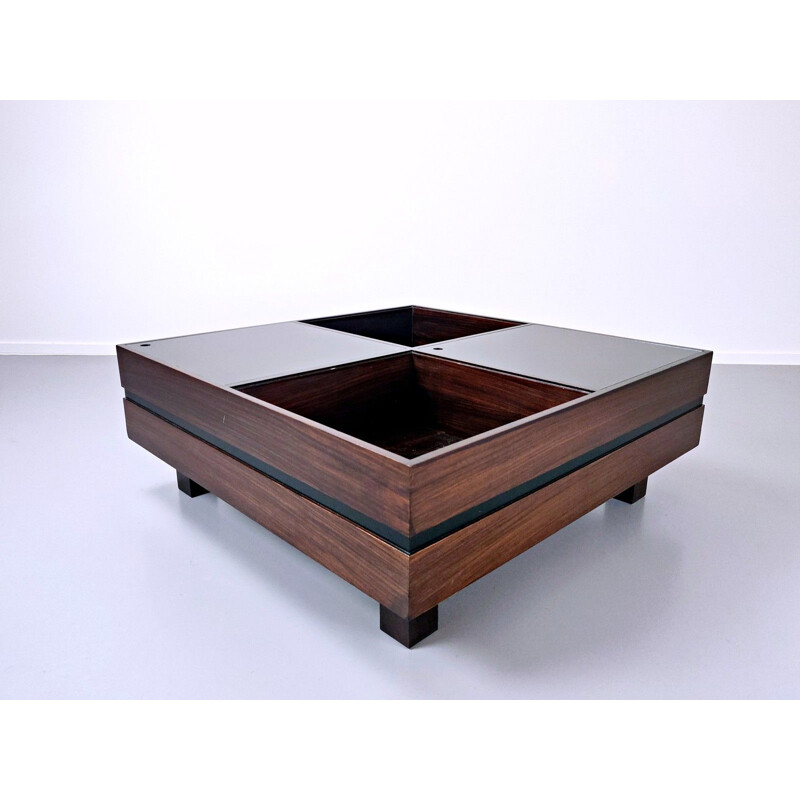 Vintage teak coffee table by Sormani, Italy