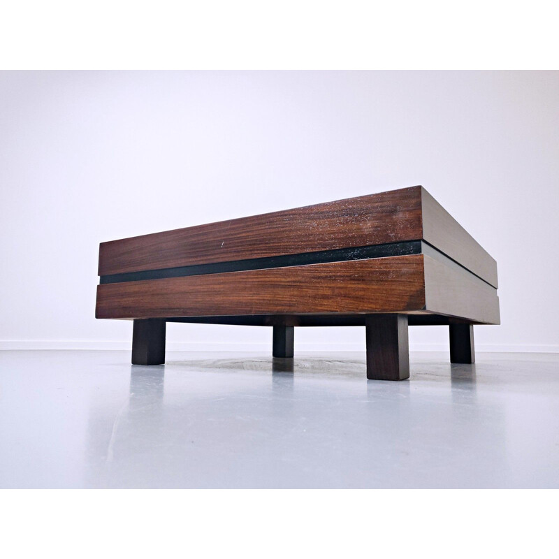 Vintage teak coffee table by Sormani, Italy