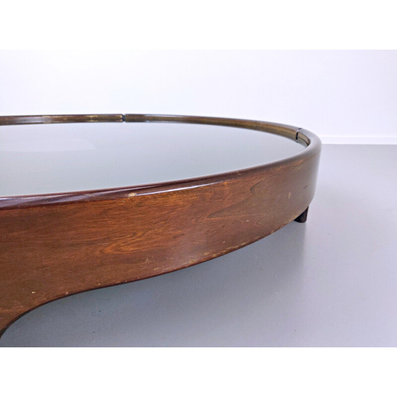 Vintage Coffee Table By Tito Agnoli