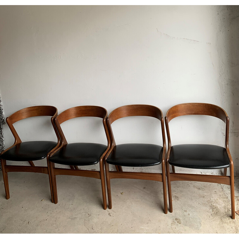 4 Vintage armchair by Kai Kristiansen for Schou Anderse Danish 1960s