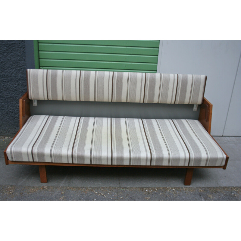 Tagesbett oder 3-Sitzer Vintage-Sofa von Hans Wegner für Getama modell 258
