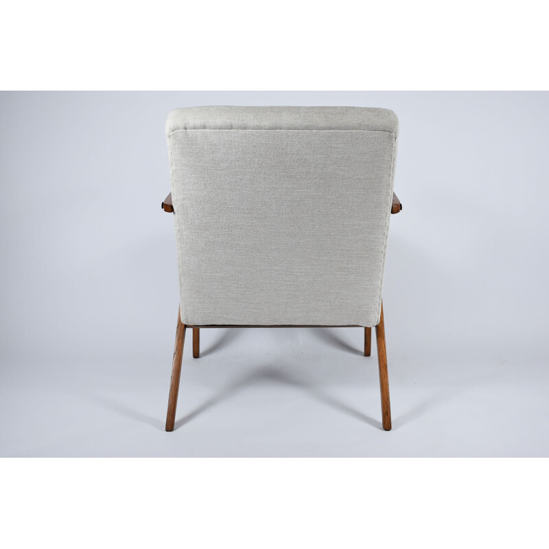 Fauteuil vintage beige 1960