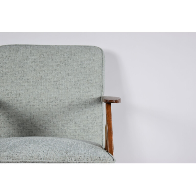 Vintage fauteuil model B310 groen 1960