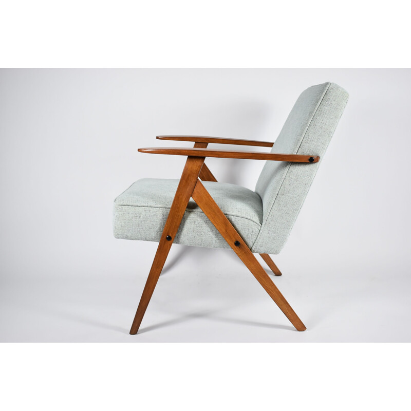 Vintage fauteuil model B310 groen 1960