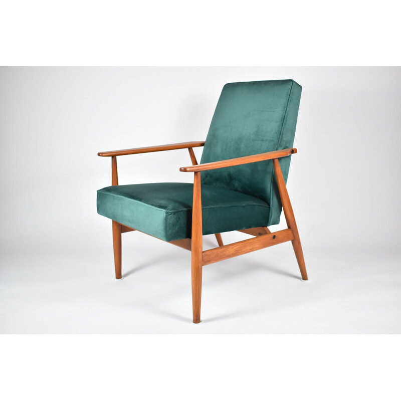 Mid-century polish armchair by Henryk Lis 1970s