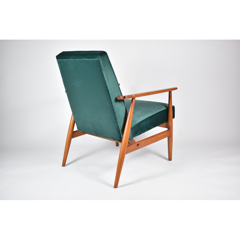 Mid-century polish armchair by Henryk Lis 1970s