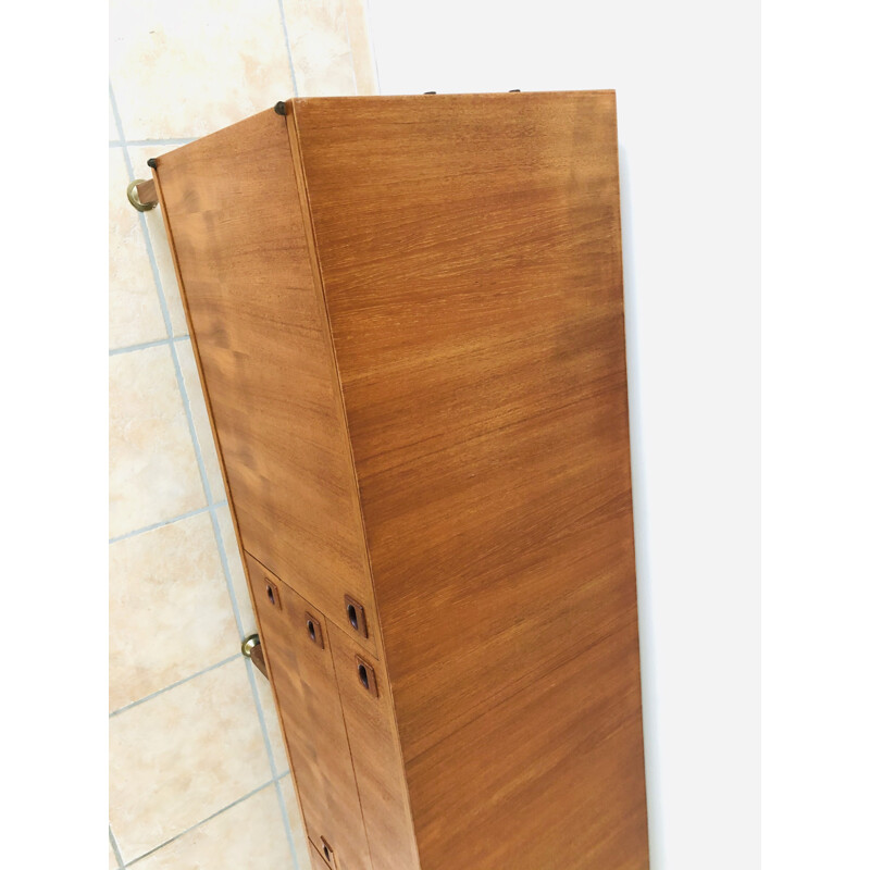 Vintage teak sideboard by André Monpoix 1960