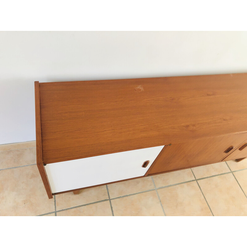 Vintage Scandinavian teak sideboard 1960