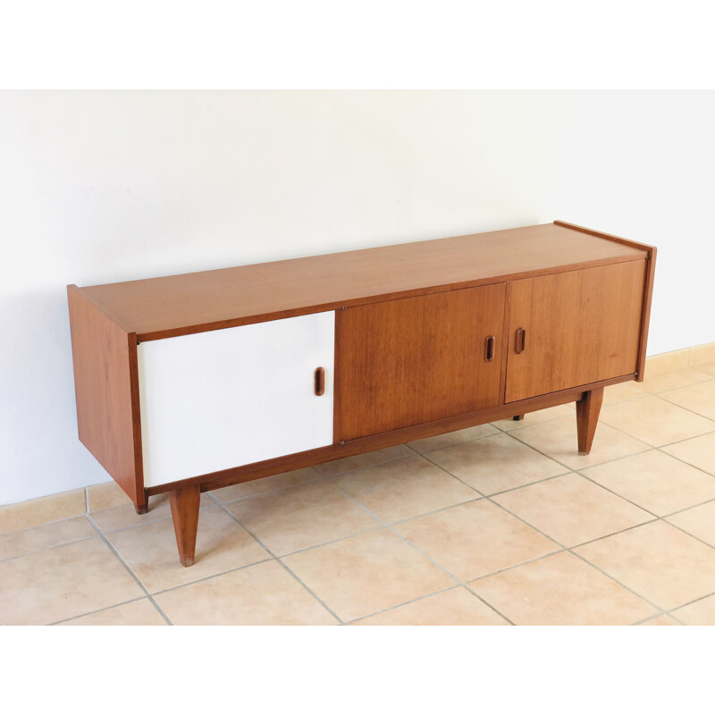 Vintage Scandinavian teak sideboard 1960