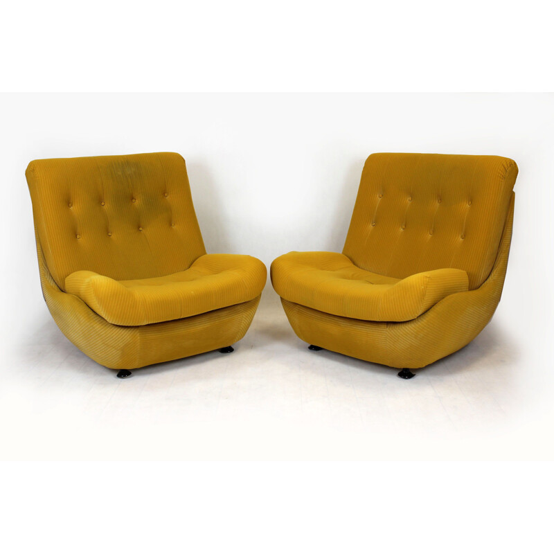 Vintage Living Room Set from Atlantis, Space Age 1970s