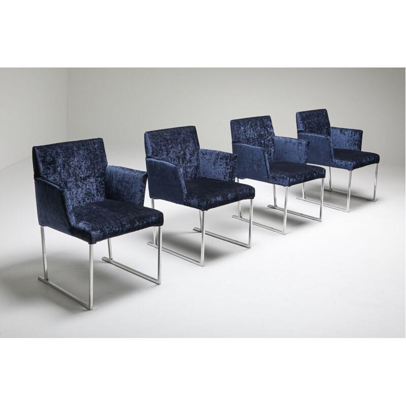 4 Vintage Solo Chairs by Antonio Citterio for Maxalto 2000s