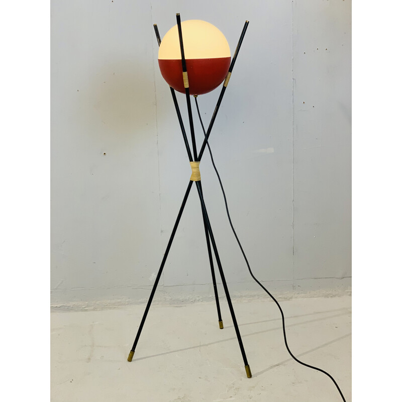 Vintage floor lamp by Angelo Brotto for Esperia 1960