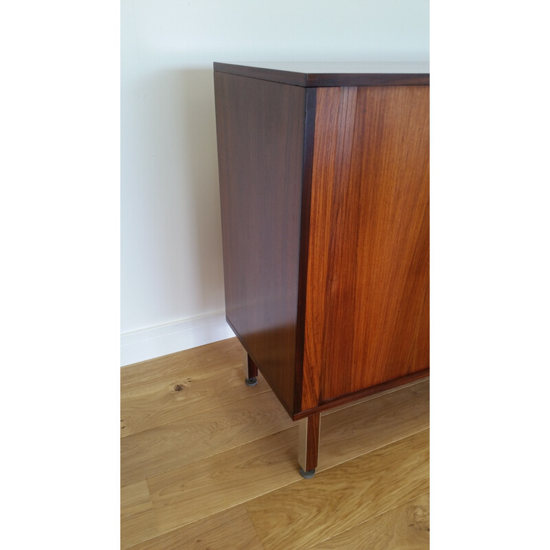 Rosewood tambour door cabinet, Marius BYRIALSEN - 1960s