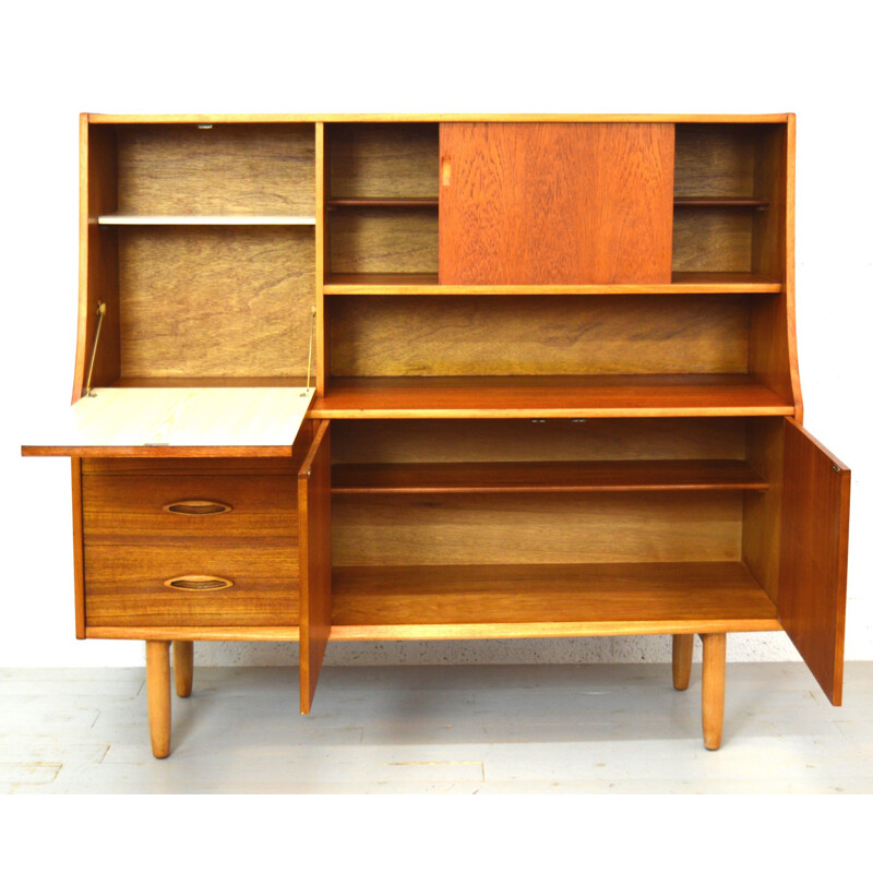 Mid-century Jentique highboard in teak - 1960s