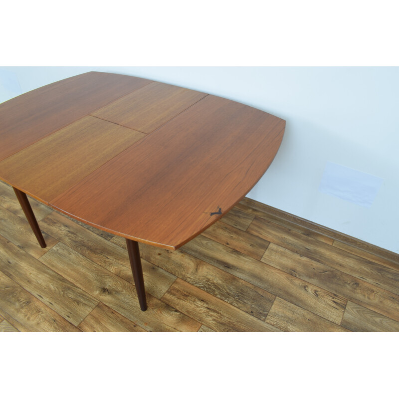 Mid-Century Teak Dining Table Danish 1960s