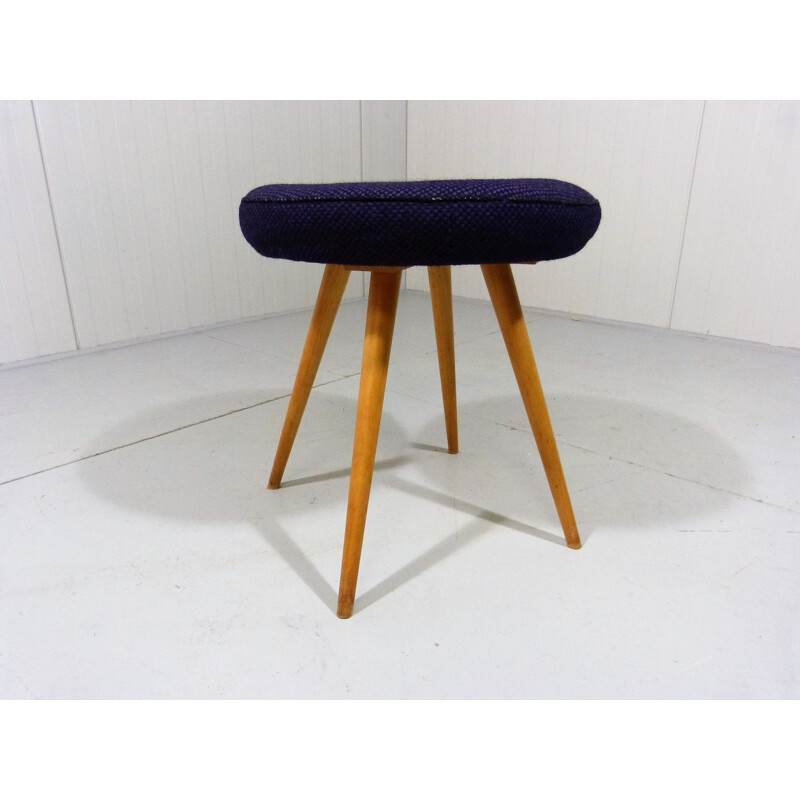 Vintage Stool by Wilhelm Knoll voor Knoll Antimott 1950s