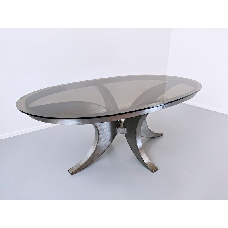 Vintage Steel Dining Table 