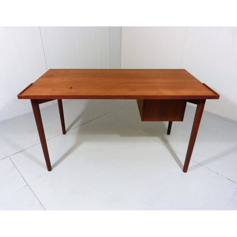 Vintage Teak desk by A.B. Lammhults Möbler, Sweden 1960s