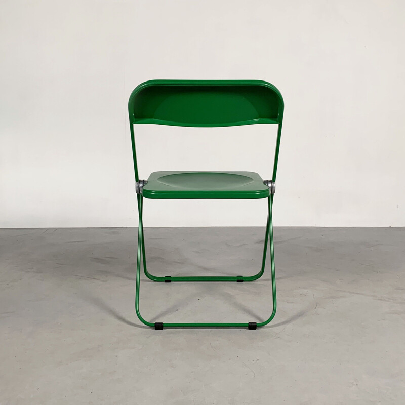 Chaise pliante Vintage Green Plia de Giancarlo Piretti pour Castelli 1960