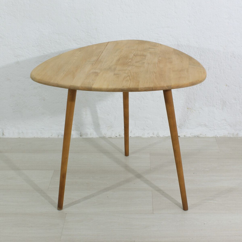 Vintage wood coffee table 1950s
