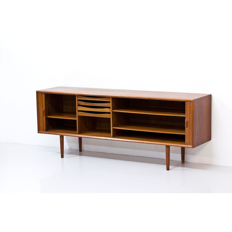 Vintage Teak Sideboard by Svend Aage Larsen for Faarup Mobelfabrik, Danish 1960s